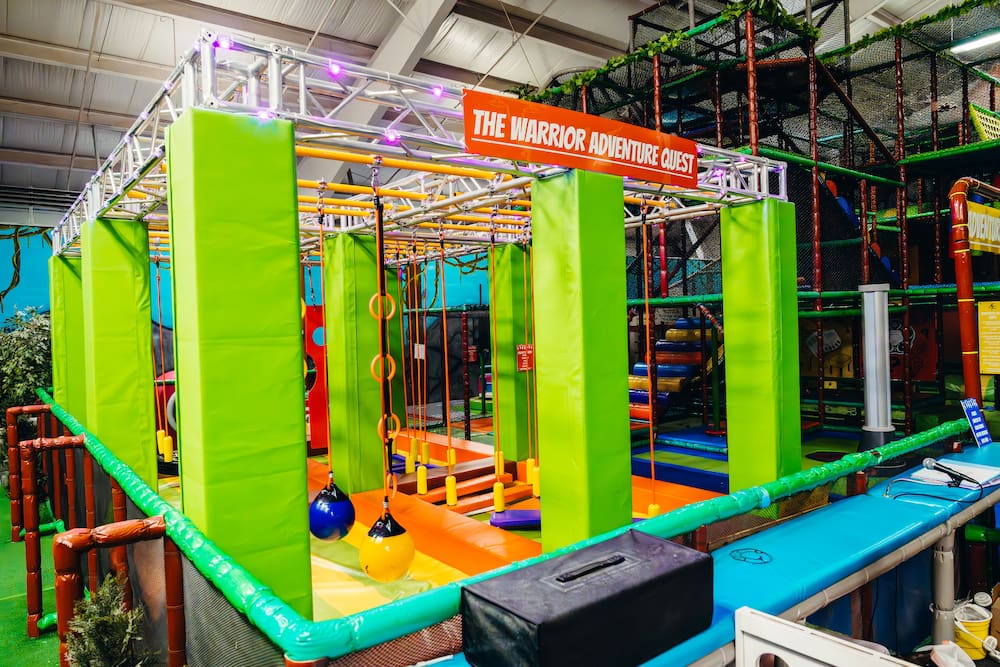 Warrior Quest Kids Play Structure Attraction in Salem
